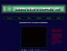 Tablet Screenshot of go4globalgraphics.com